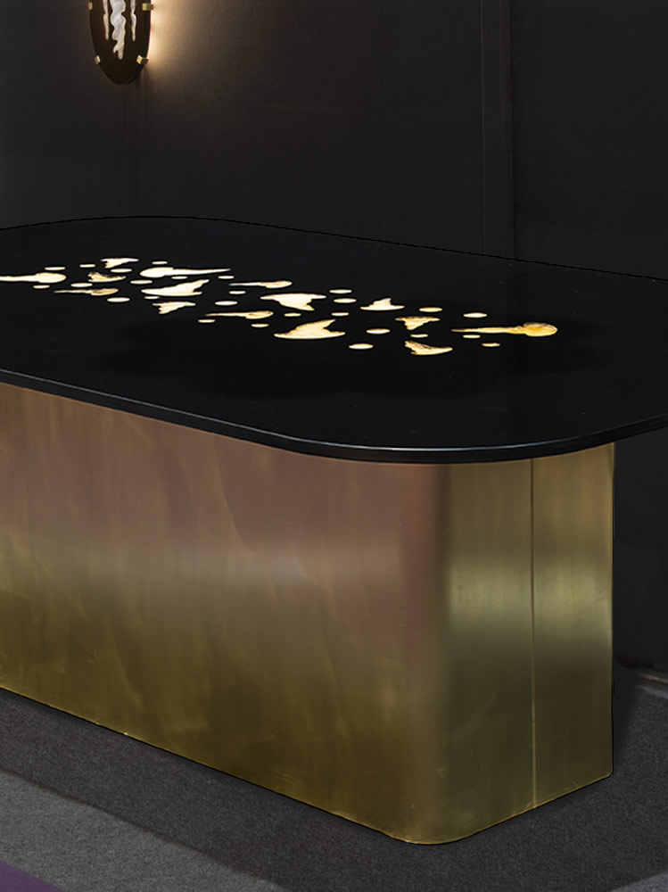 Grande table Médusa - Atelier H Pierre Harel